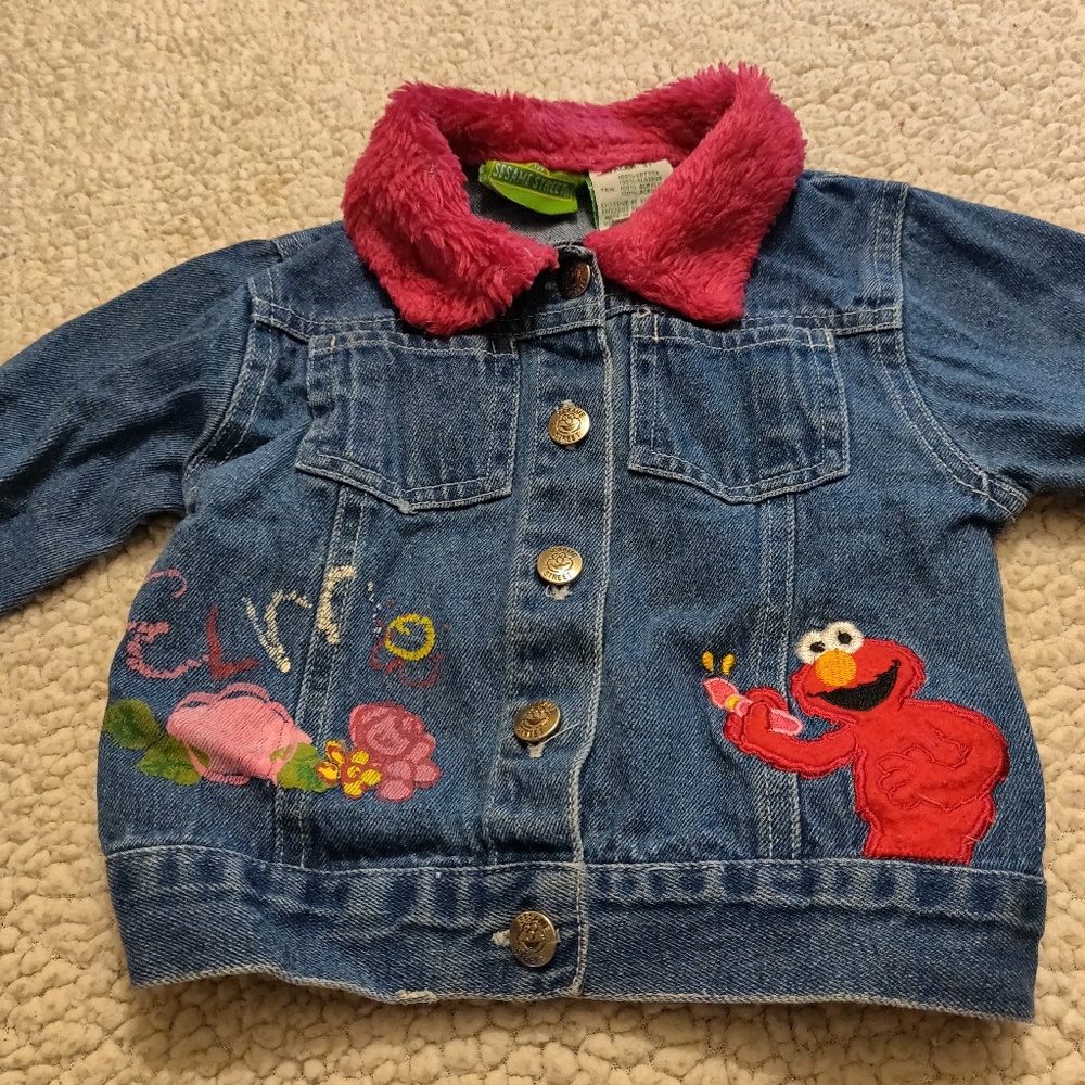 Sesime street Elmo jacket